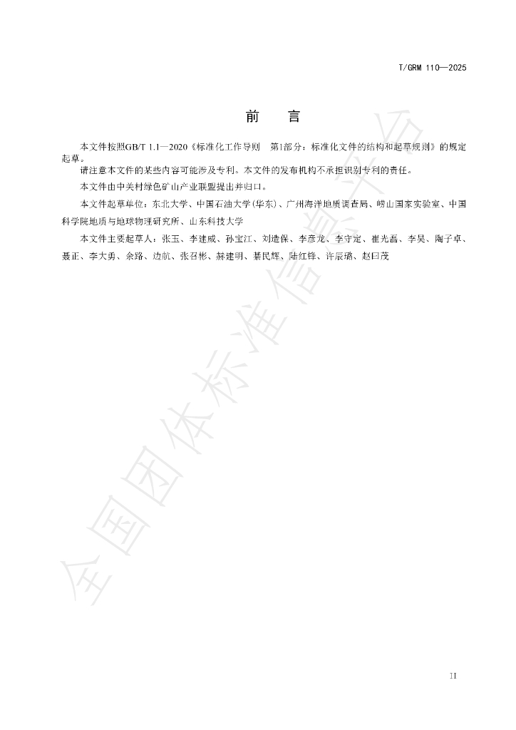 T/GRM 110-2025 标准预览