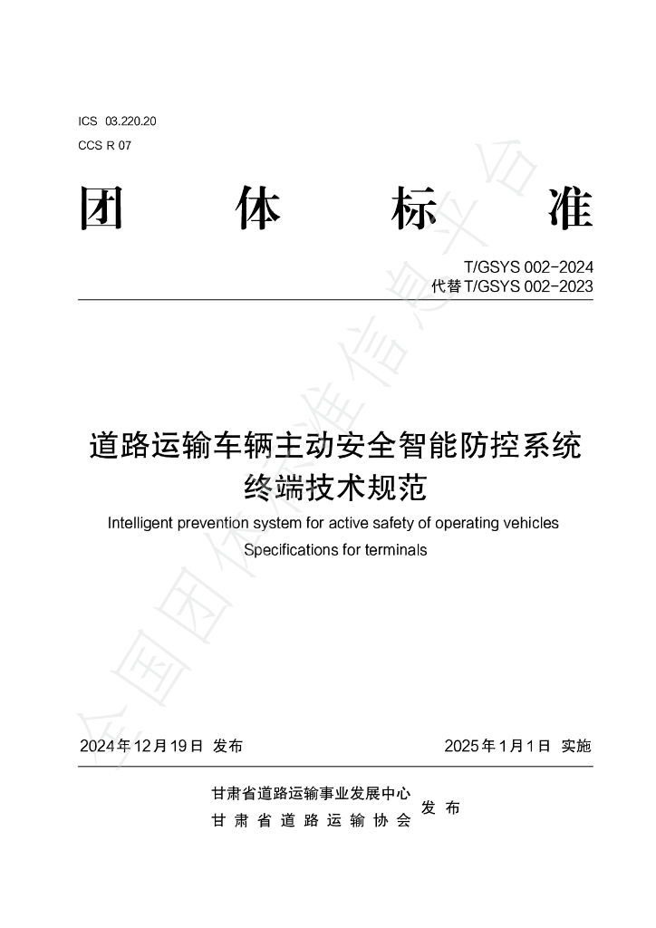 T/GSYS 002-2024 标准预览