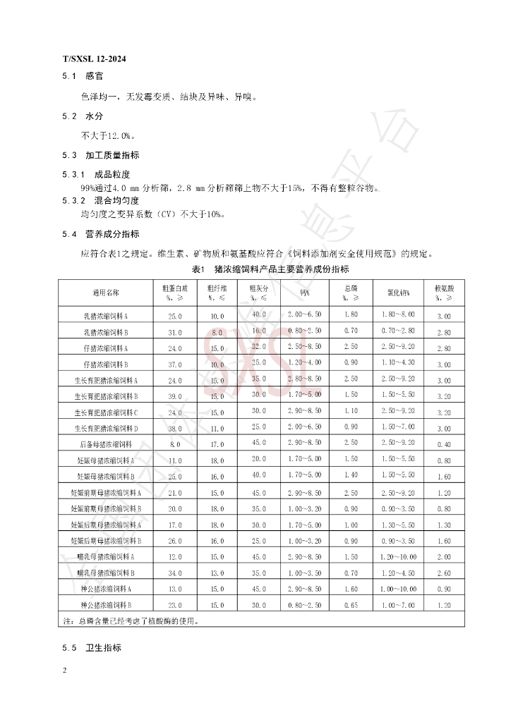 T/SXSL 12-2024 标准预览