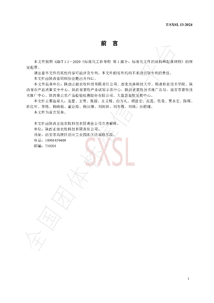 T/SXSL 13-2024 标准预览