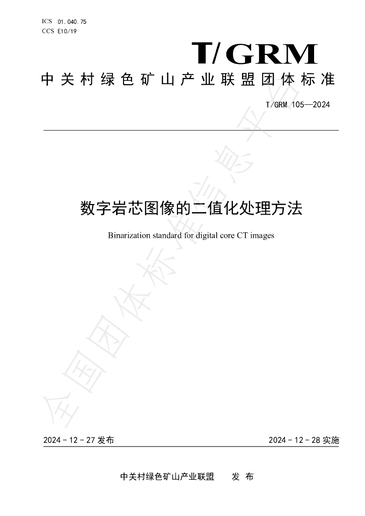 T/GRM 105-2024 标准预览
