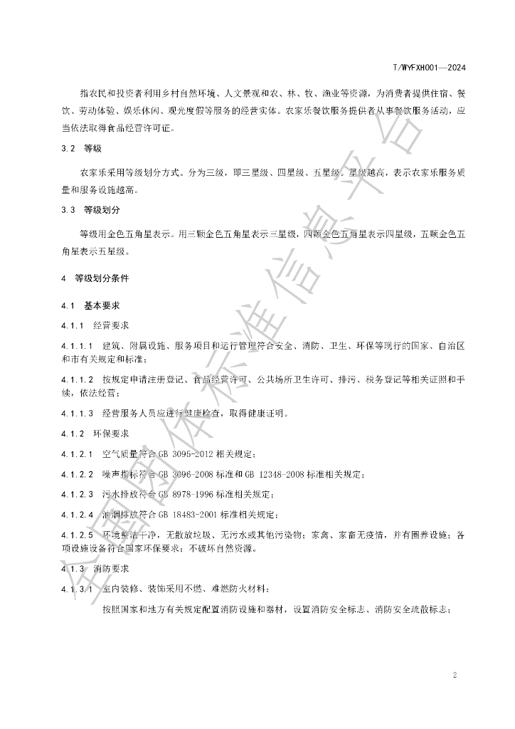 T/WYFXH 001-2024 标准预览