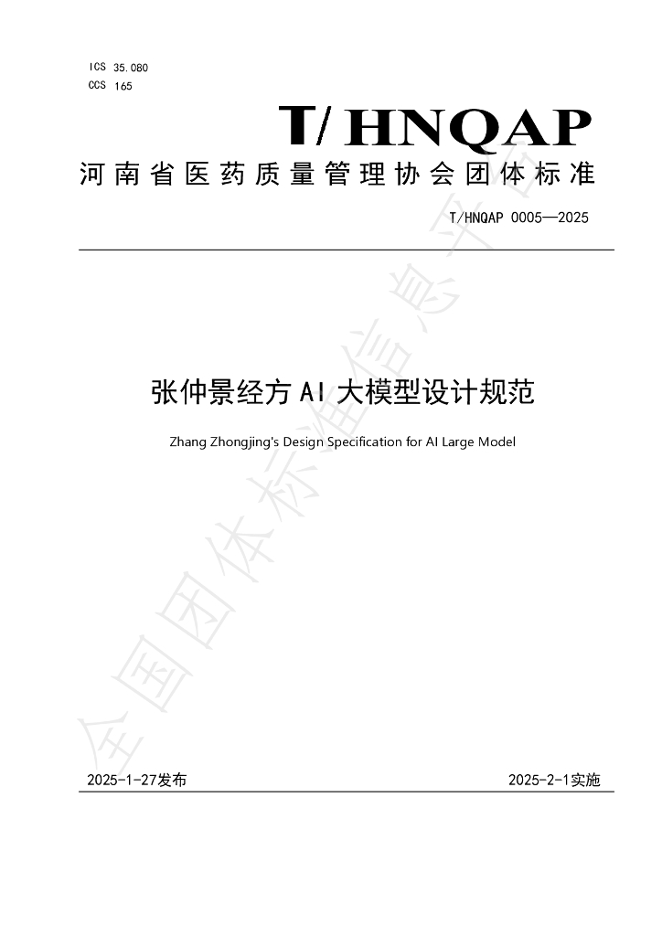 T/HNQAP 0005-2025 标准预览