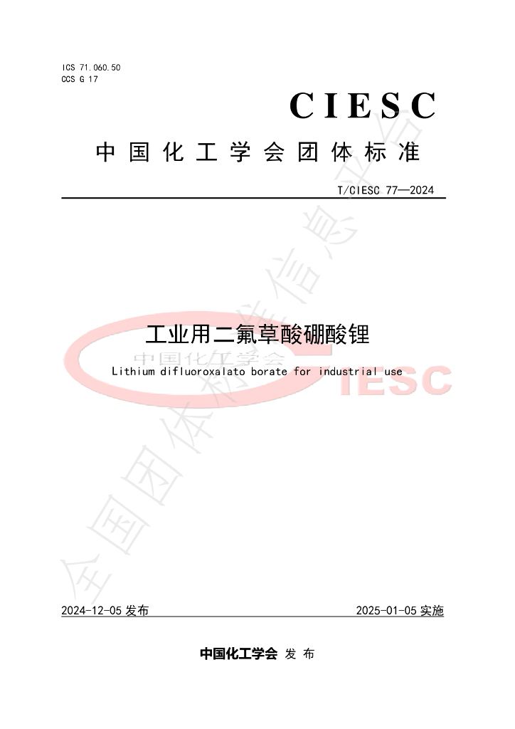 T/CIESC 77-2024 标准预览
