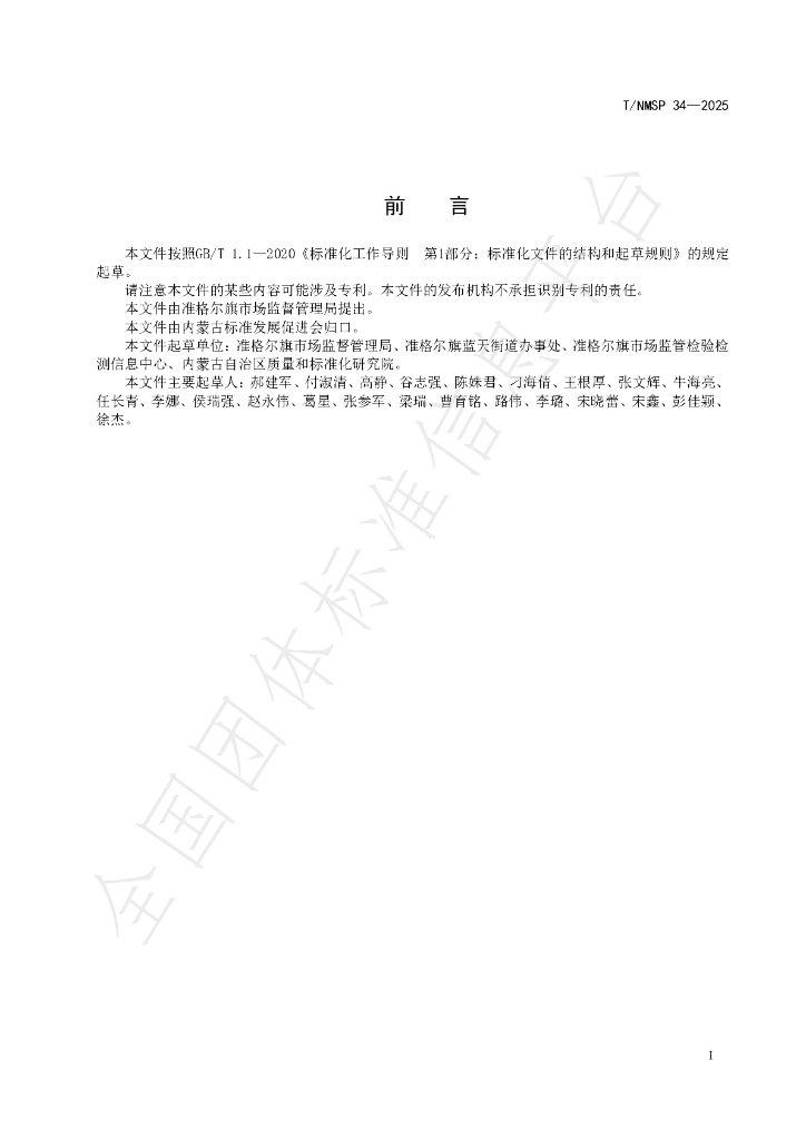 T/NMSP 34-2025 标准预览