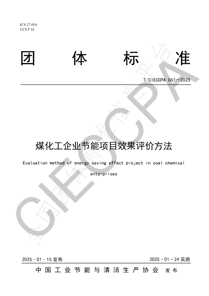 T/CIECCPA 061-2025 标准预览
