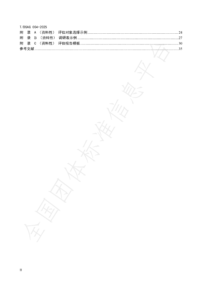 T/DSAG 004-2025 标准预览