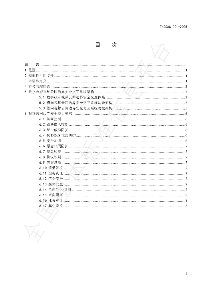 T/DSAG 001-2025 标准预览