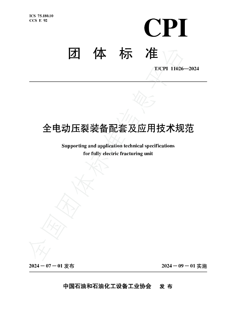 T/CPI 11026-2024 标准预览