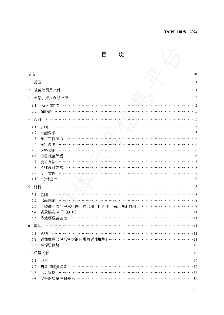 T/CPI 11028-2024 标准预览