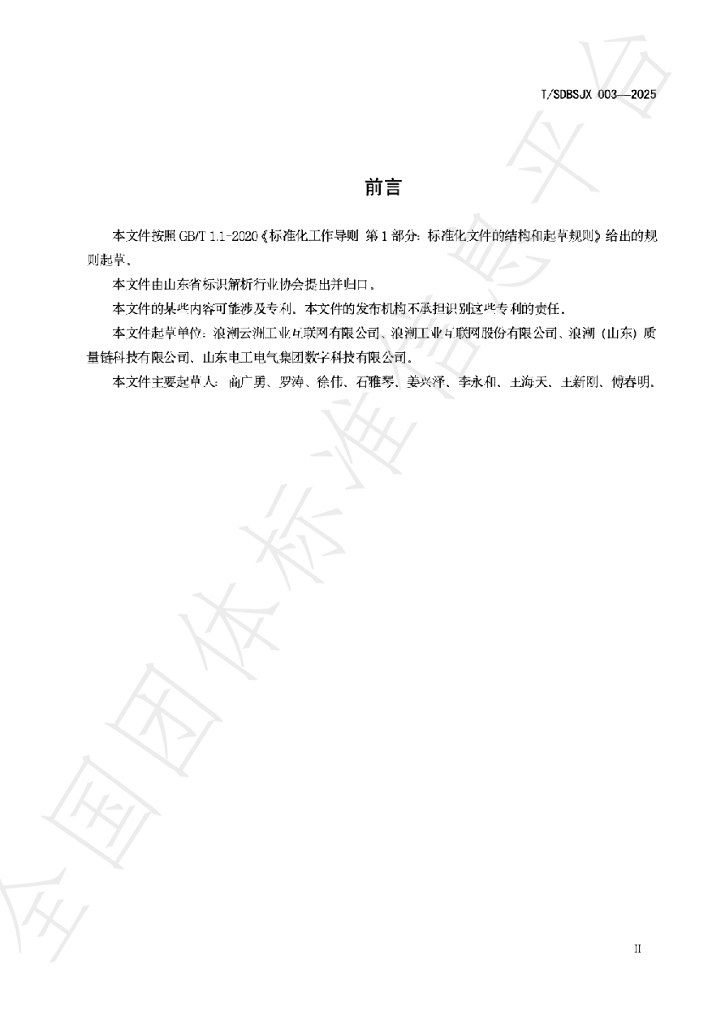 T/SDBSJX 003-2025 标准预览