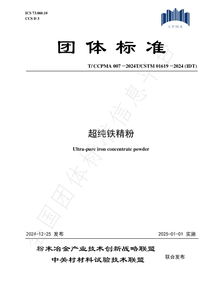 T/CCPMA 007-2024 标准预览