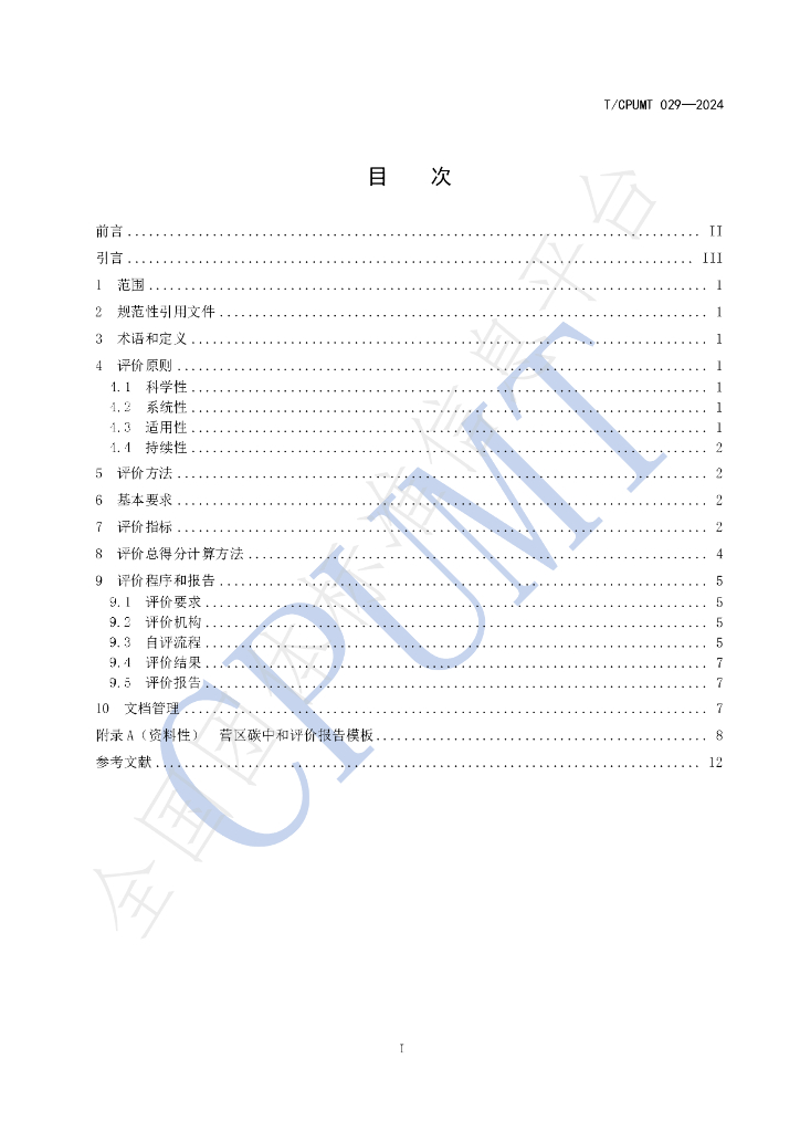 T/CPUMT 029-2024 标准预览