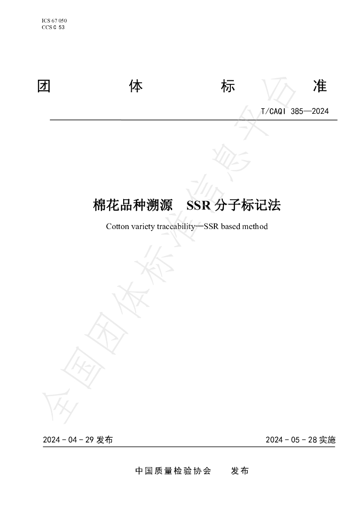 T/CAQI 385-2024 标准预览
