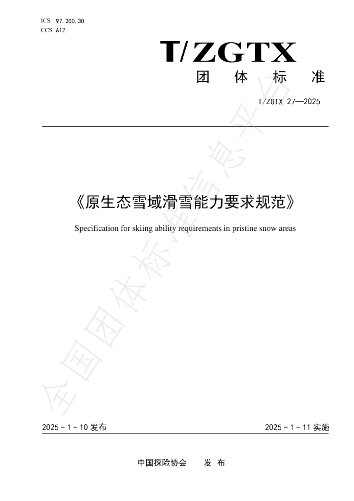 T/ZGTX 27-2025 标准预览