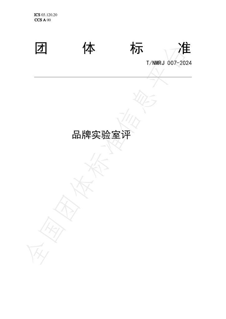 T/NMRJ 007-2024 标准预览