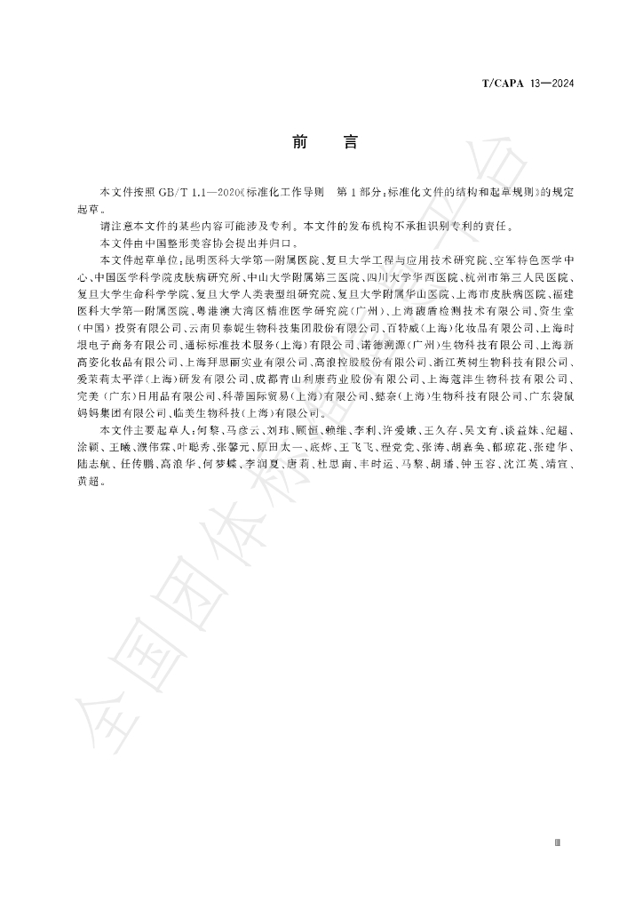 T/CAPA 13-2024 标准预览