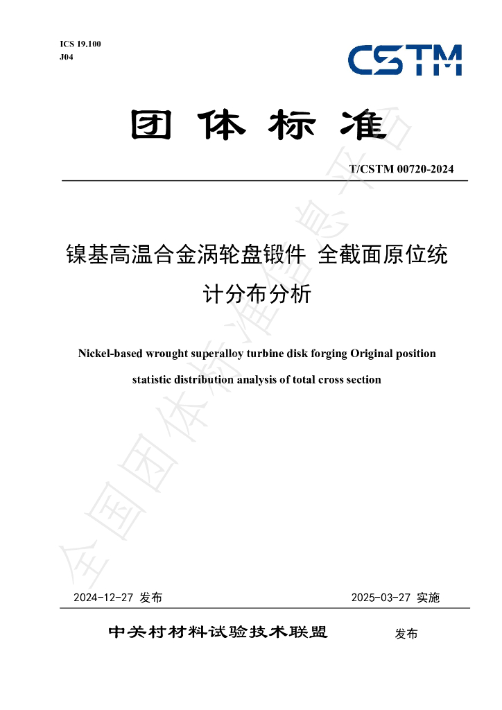 T/CSTM 00720-2024 标准预览