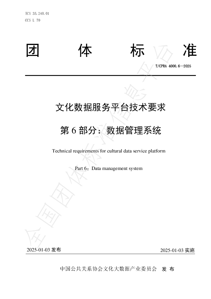 T/CPRA 4000.6-2025 标准预览