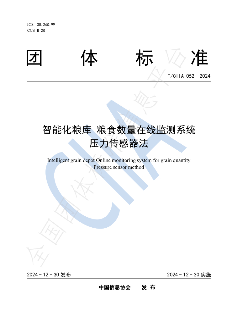 T/CIIA 052-2024 标准预览