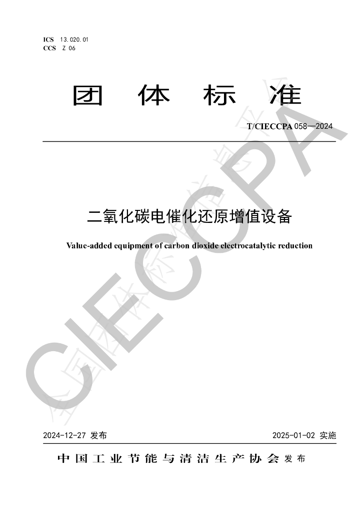 T/CIECCPA 058-2024 标准预览