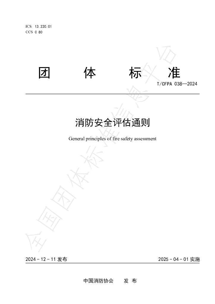 T/CFPA 038-2024 标准预览