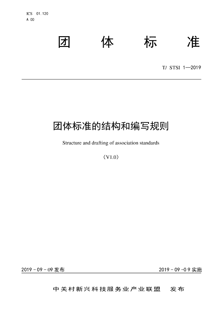 T/STSI 1-2019 标准预览