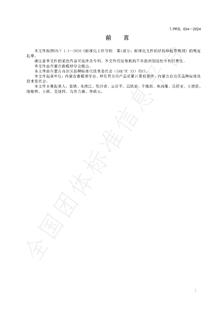 T/PPZL 34-2024 标准预览