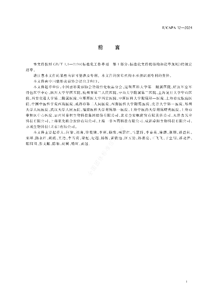 T/CAPA 12-2024 标准预览
