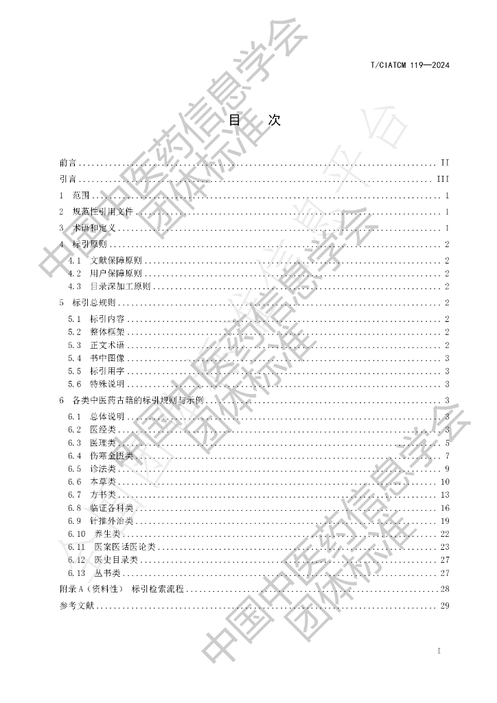 T/CIATCM 119-2024 标准预览