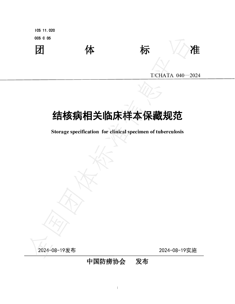 T/CHATA 040-2024 标准预览