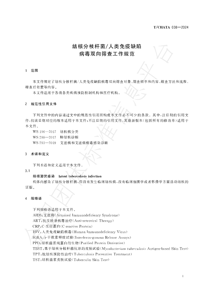 T/CHATA 038-2024 标准预览