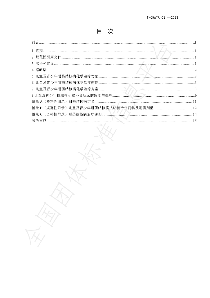 T/CHATA 031-2023 标准预览