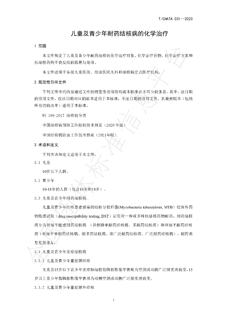 T/CHATA 031-2023 标准预览