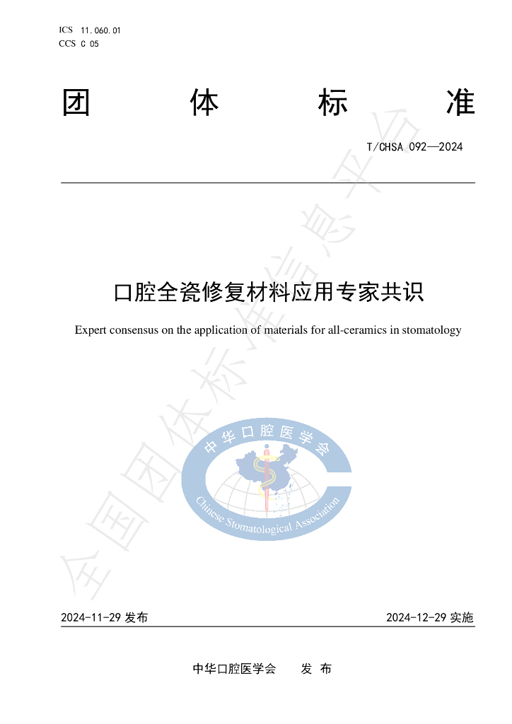 T/CHSA 092-2024 标准预览