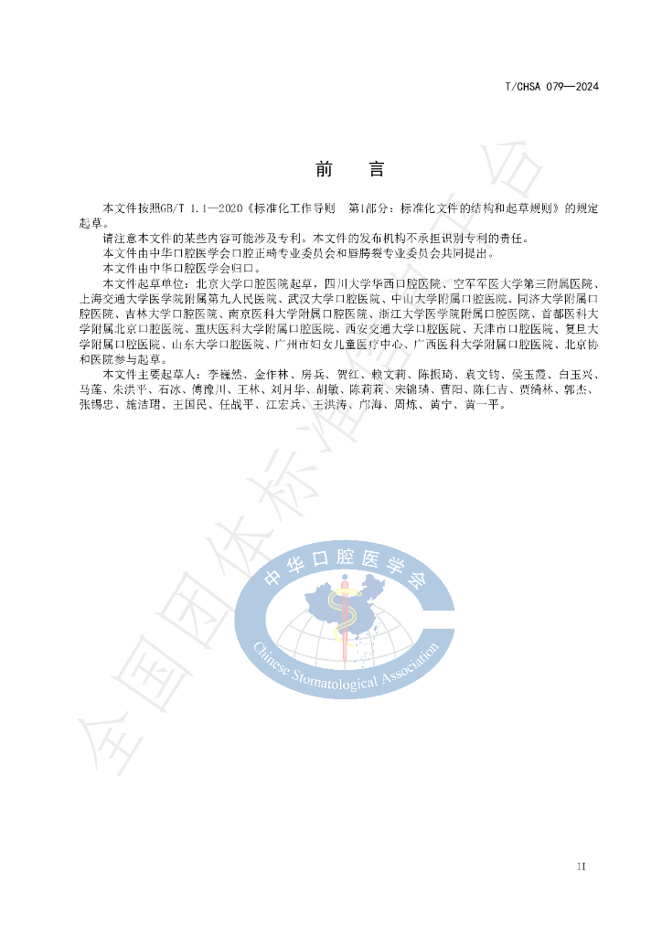 T/CHSA 079-2024 标准预览