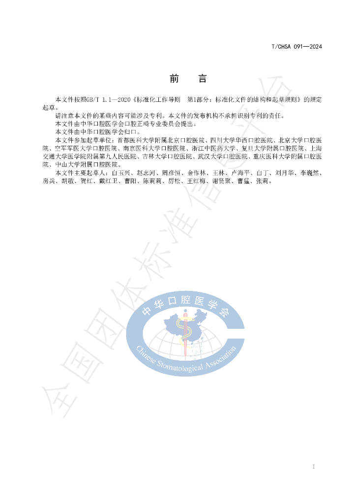 T/CHSA 091-2024 标准预览