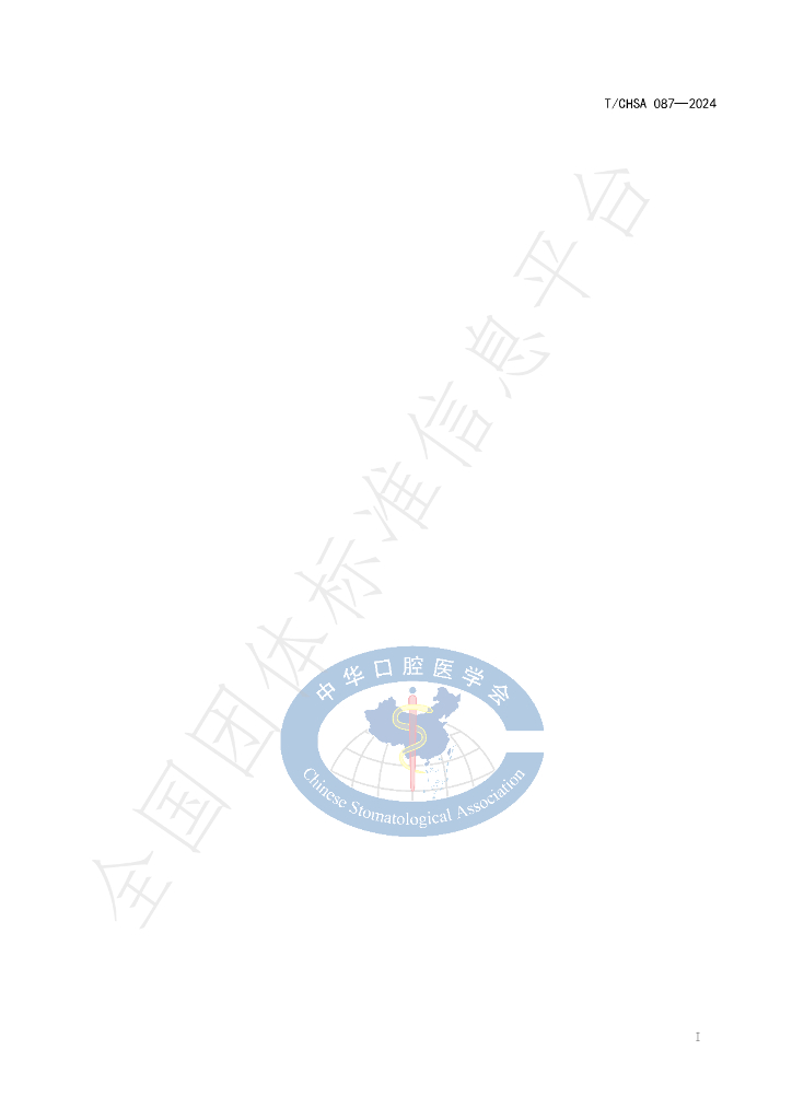 T/CHSA 087-2024 标准预览