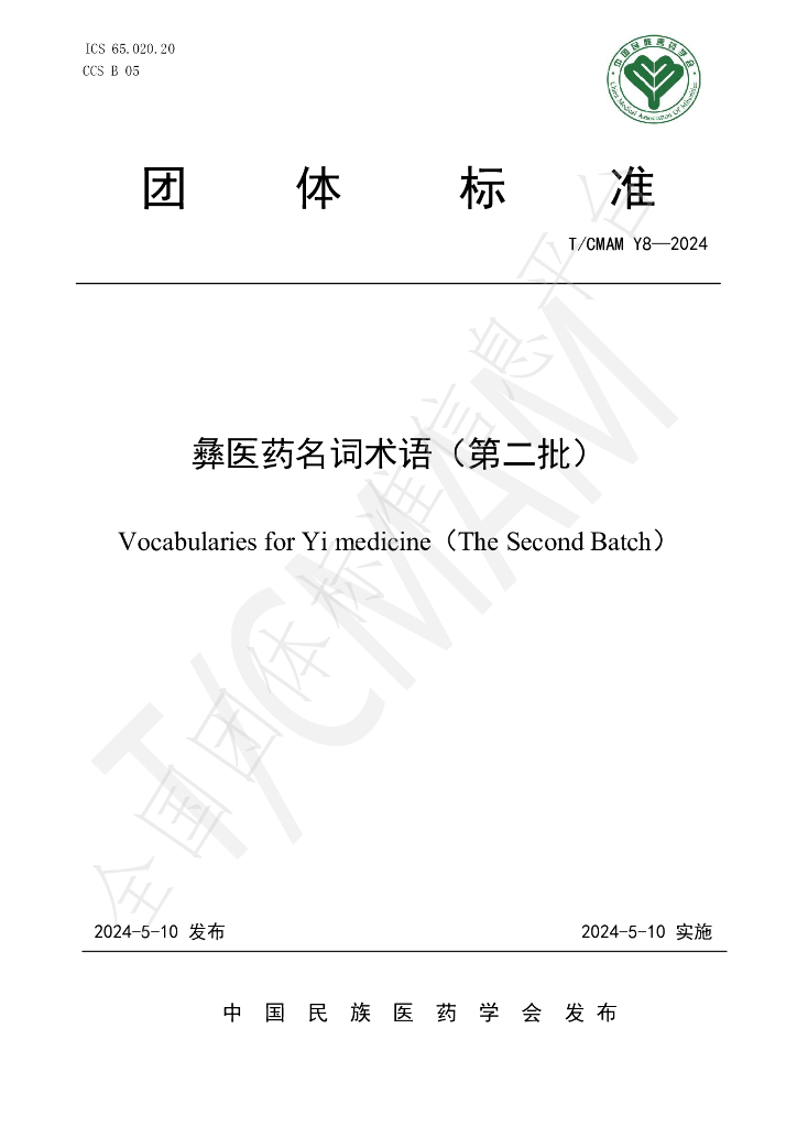 T/CMAM Y8-2024 标准预览