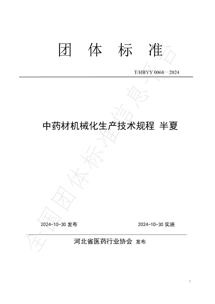 T/HBYY 0068-2024 标准预览