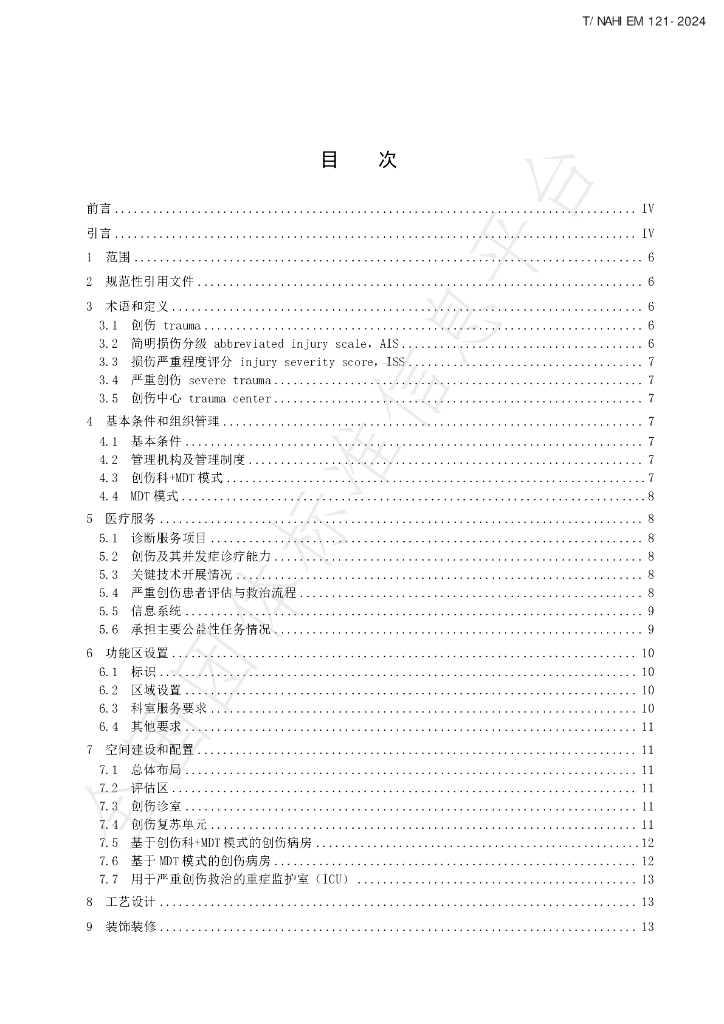 T/NAHIEM 121-2024 标准预览