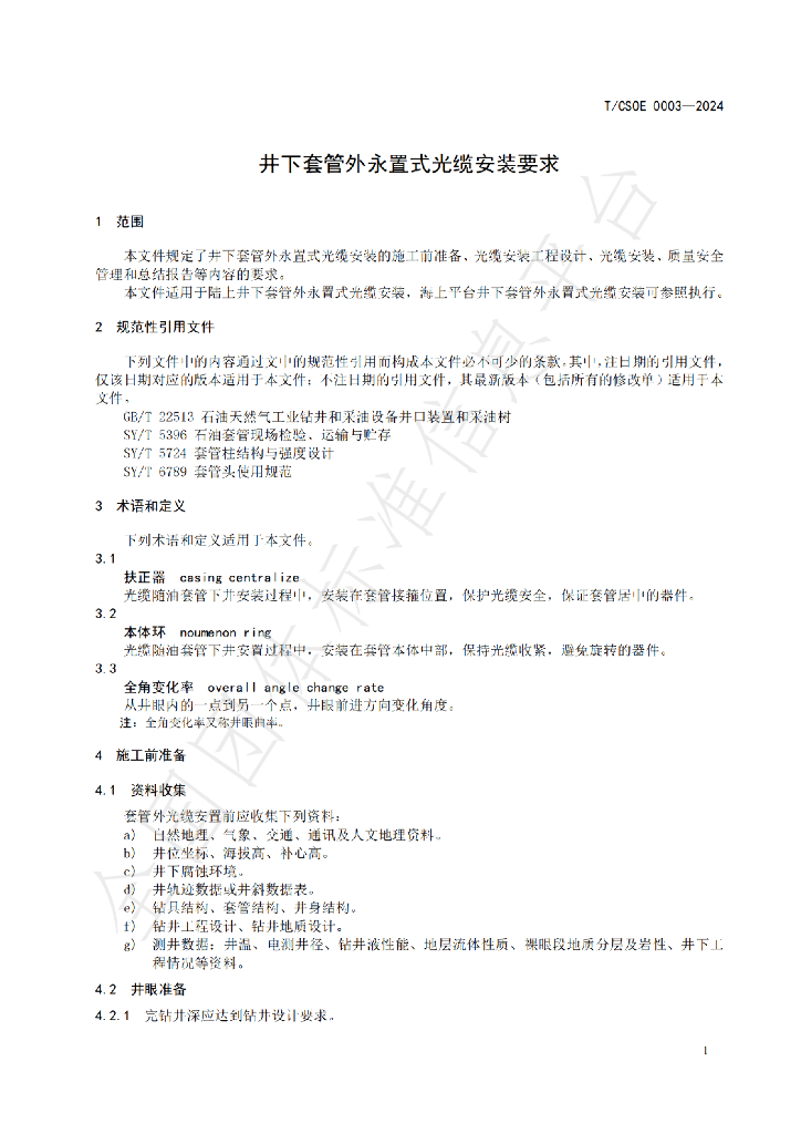T/CSOE 0003-2024 标准预览
