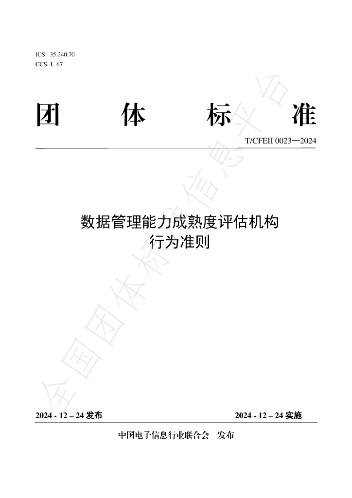 T/CFEII 0023-2024 标准预览