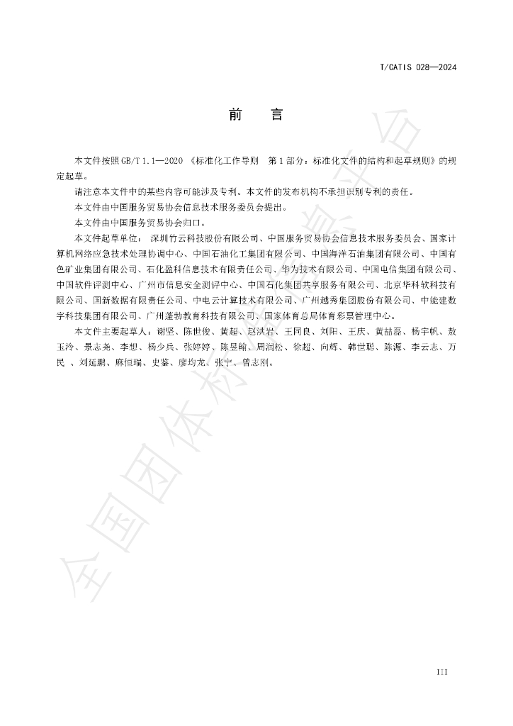 T/CATIS 028-2024 标准预览
