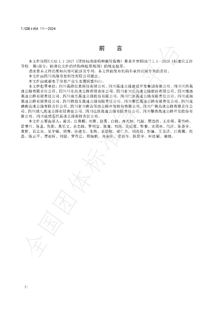 T/CDEIIEA 11-2024 标准预览