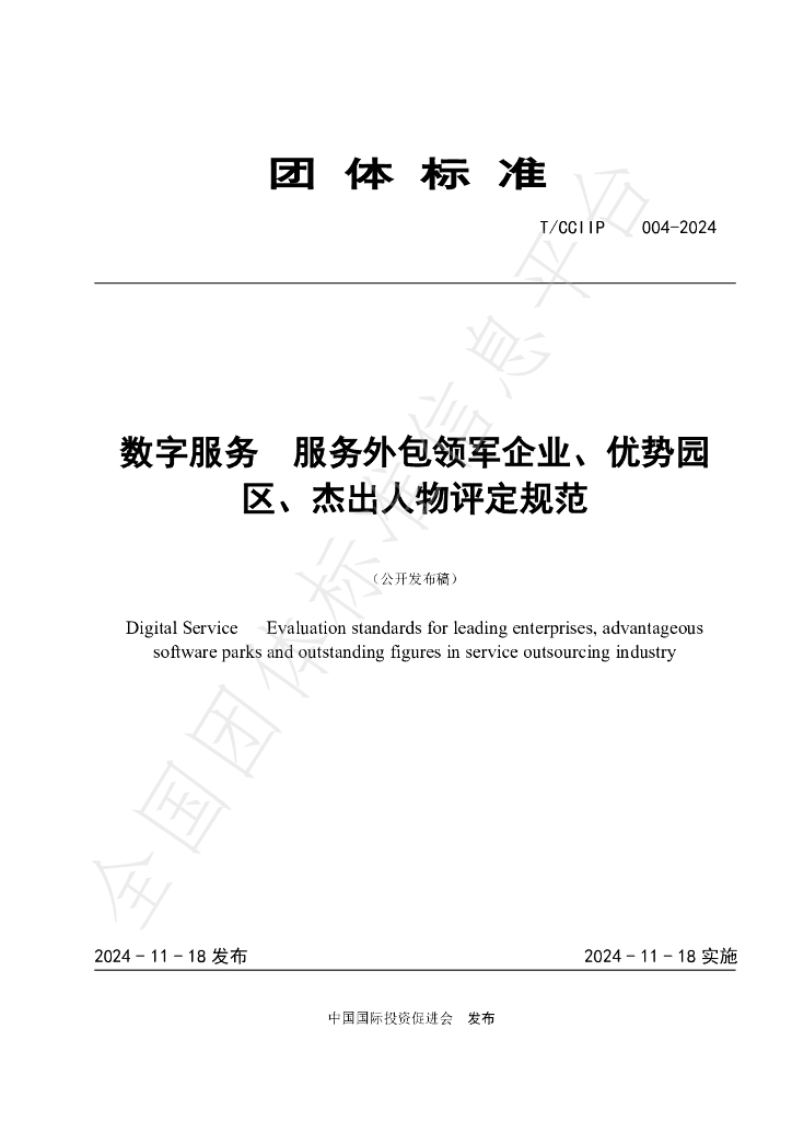 T/CCIIP 004-2024 标准预览