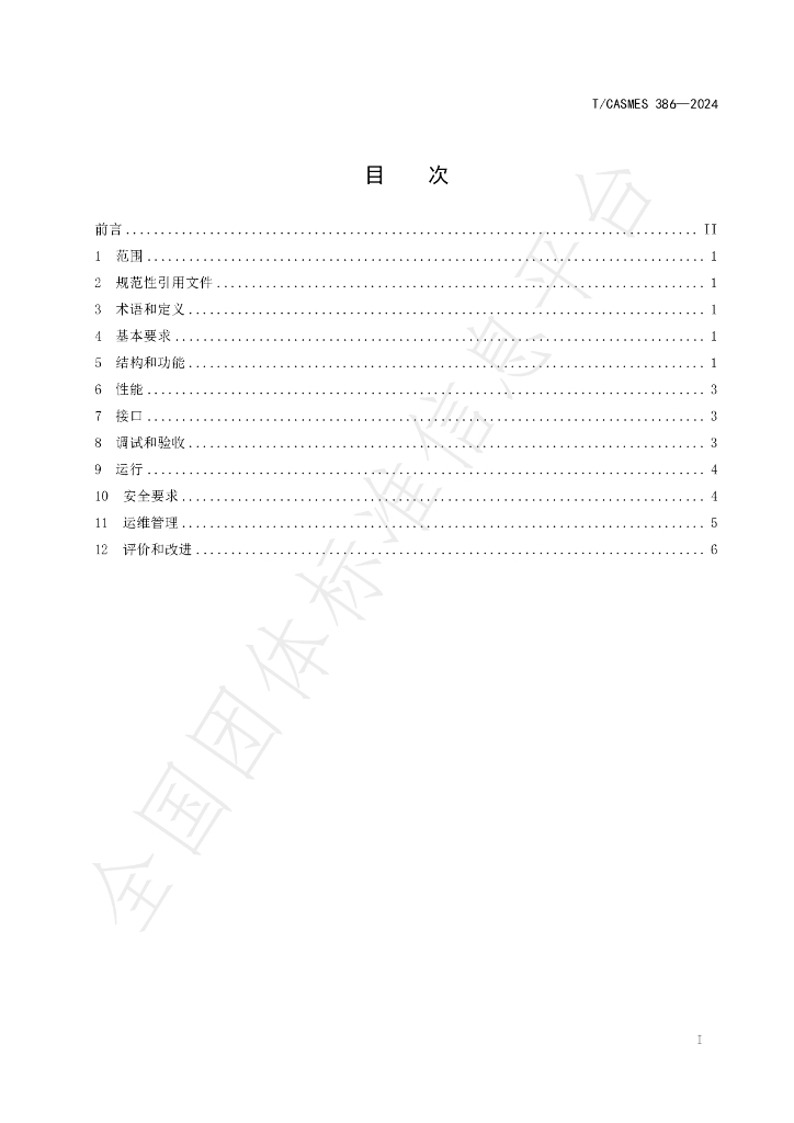 T/CASMES 386-2024 标准预览