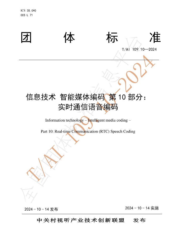 T/AI 109.10-2024 标准预览