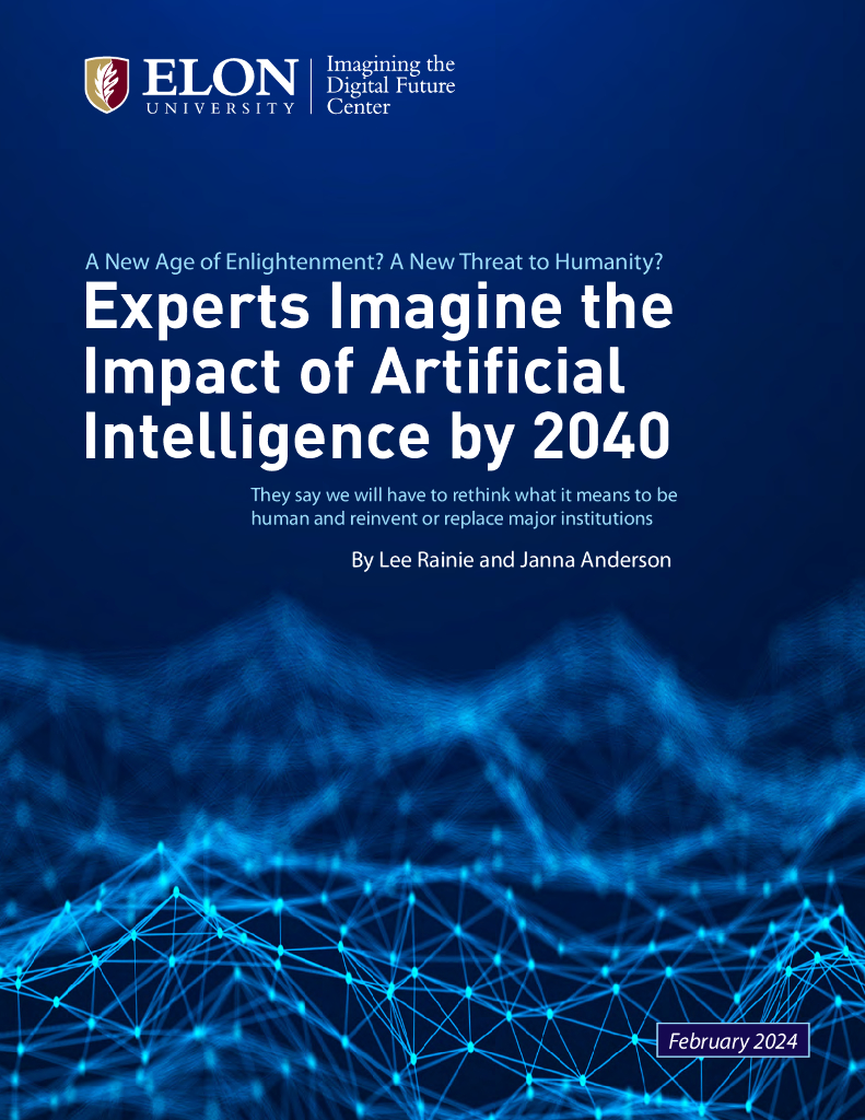 依隆大学：<em>人工智能</em>的双重未来：2040年AI对人类社会的影响专家洞见报告（英文版） 海报