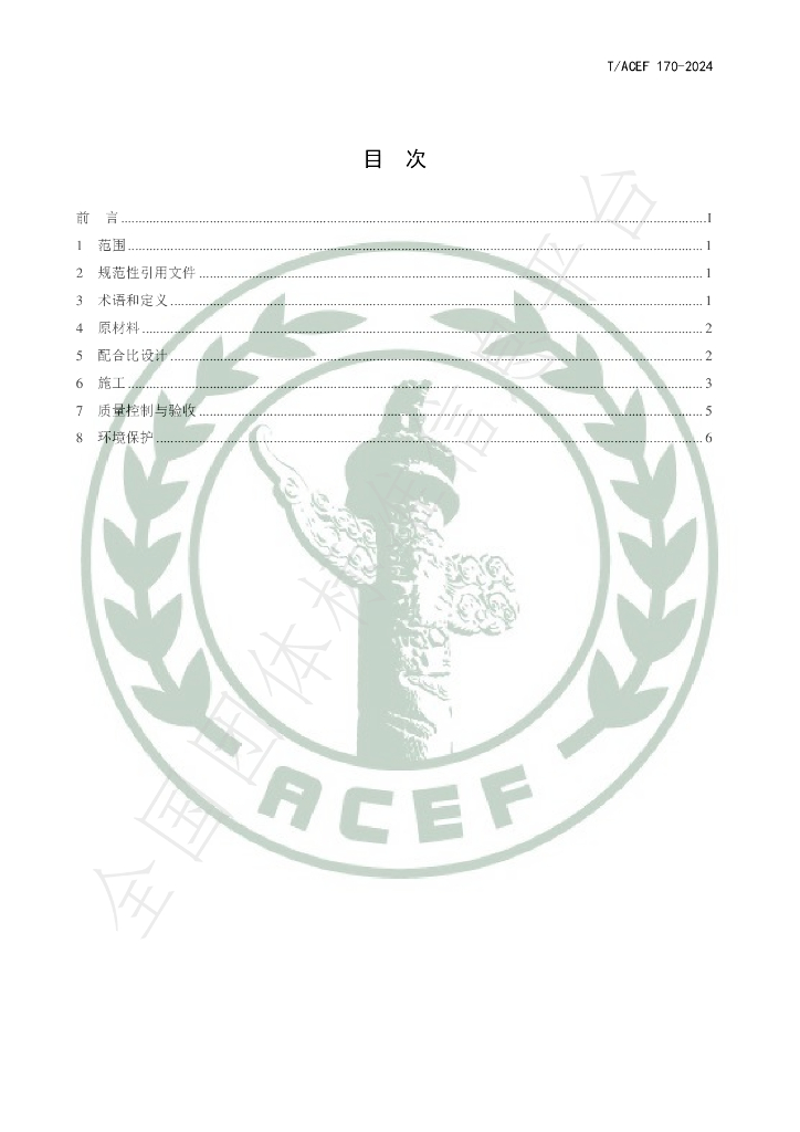 T/ACEF 170-2024 标准预览